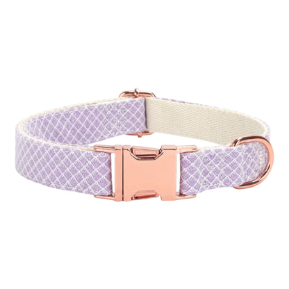 Dog Lilac Collar Set