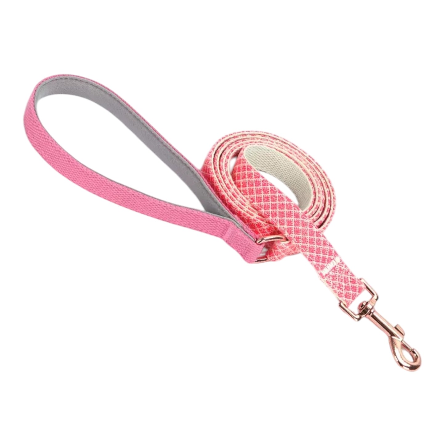 Dog Pastel Cherry Pink Collar Set