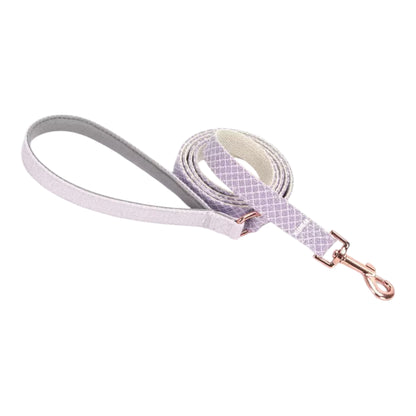 Dog Lilac Collar Set