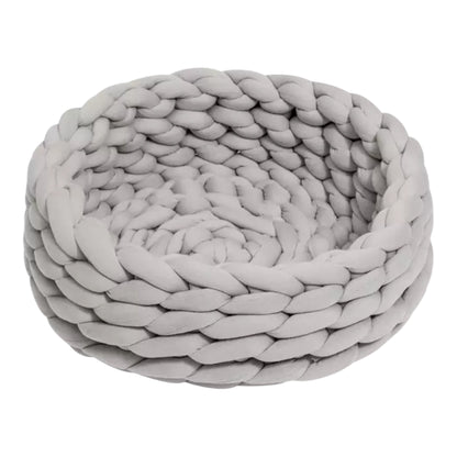 Nest Chunky Knitted Luxury Pet Bed